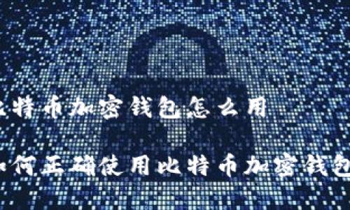比特币加密钱包怎么用

如何正确使用比特币加密钱包？